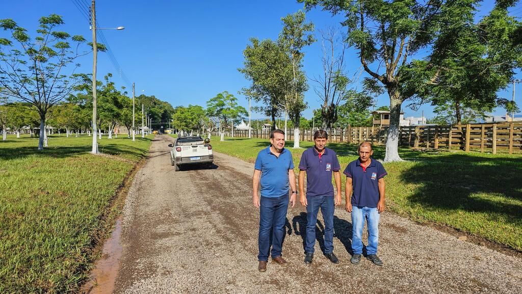 PREFEITURA DE SÃO JOÃO DO SUL INVESTE EM MELHORIAS NO PARQUE PARA O XXIX RODEIO CRIOULO