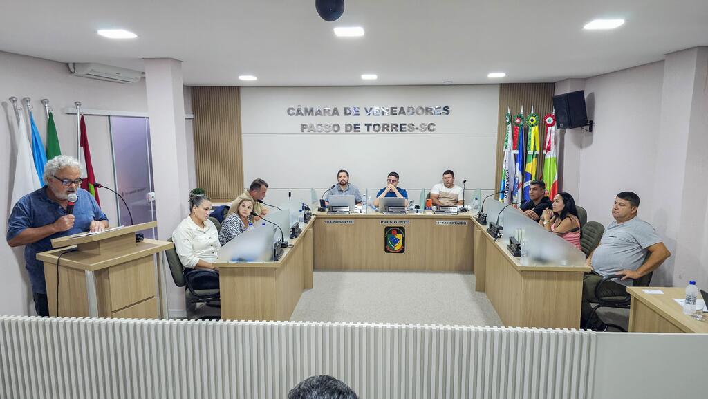 TRANSPORTE PÚBLICO FOI PAUTA NA SESSÃO  DA CÂMARA DE PASSO DE TORRES