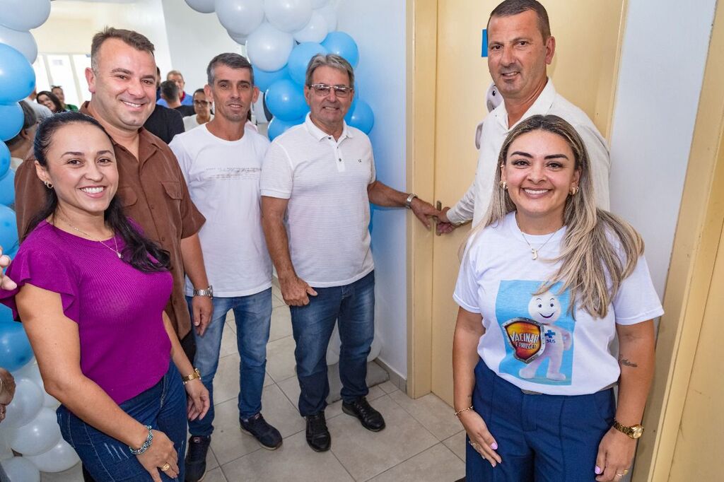 PREFEITURA DE PASSO DE TORRES INAUGURA SALA DE VACINAÇÃO NO POSTO DE SAÚDE DA BELLATORRES