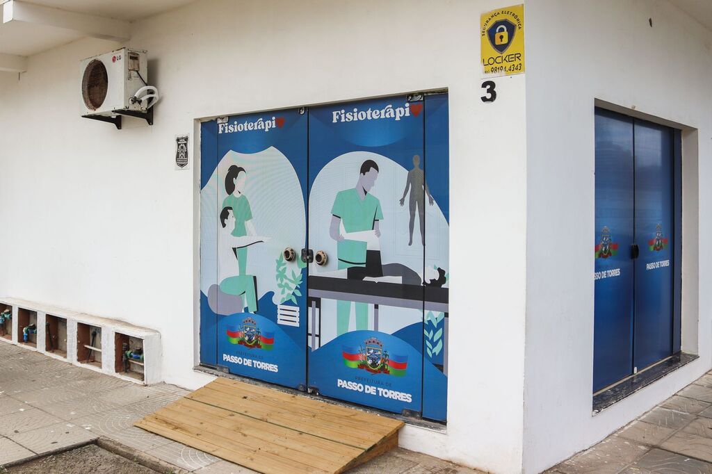 PASSO DE TORRES INAUGURA NOVO ESPAÇO DE FISIOTERAPIA MAIOR E COM HORÁRIO DE ATENDIMENTO ESTENDIDO