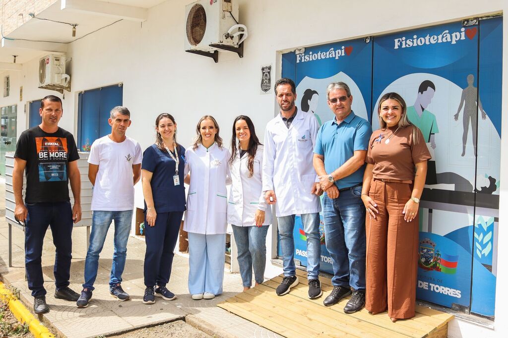 PASSO DE TORRES INAUGURA NOVO ESPAÇO DE FISIOTERAPIA MAIOR E COM HORÁRIO DE ATENDIMENTO ESTENDIDO