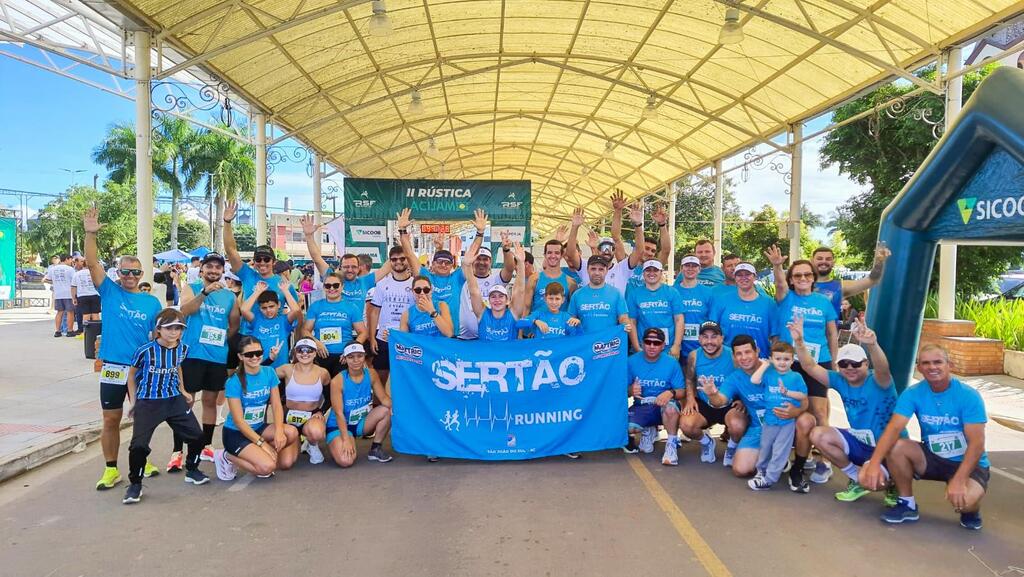 SERTÃO RUNNING É DESTAQUE NA  2ª RÚSTICA ACIJAM EM JACINTO MACHADO