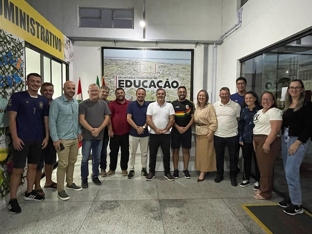 MOA É APRESENTADO OFICIALMENTE COMO SECRETÁRIO DE ESPORTES EM SANTA ROSA DO SUL