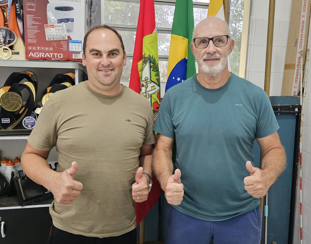 PREFEITO ALEX BIANCHIN NOMEIA O SECRETÁRIO E O DIRETOR PARA COMANDAR O ESPORTE MUNICIPAL