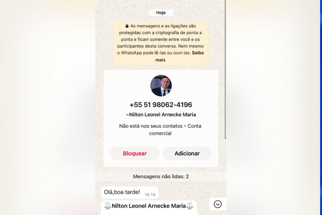 Alerta: criminosos usam nome da Defensoria Pública do Estado para aplicar golpes