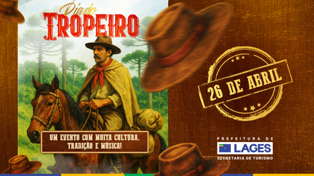 Dia do Tropeiro trará música, tradição e sabores serranos ao Calçadão