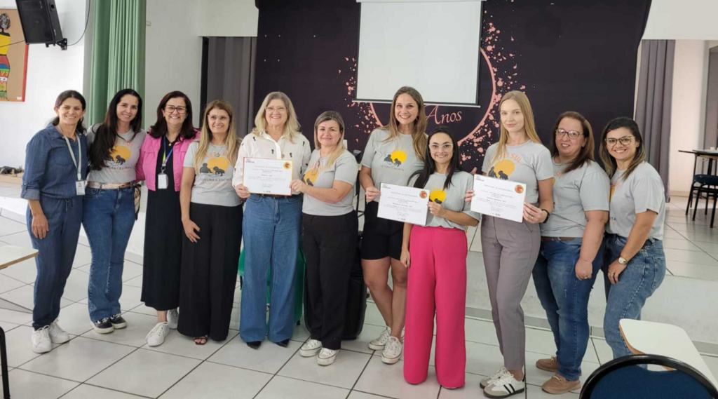 SOMBRIO RECEBE CERTIFICADO DO SELO OURO DO MEC