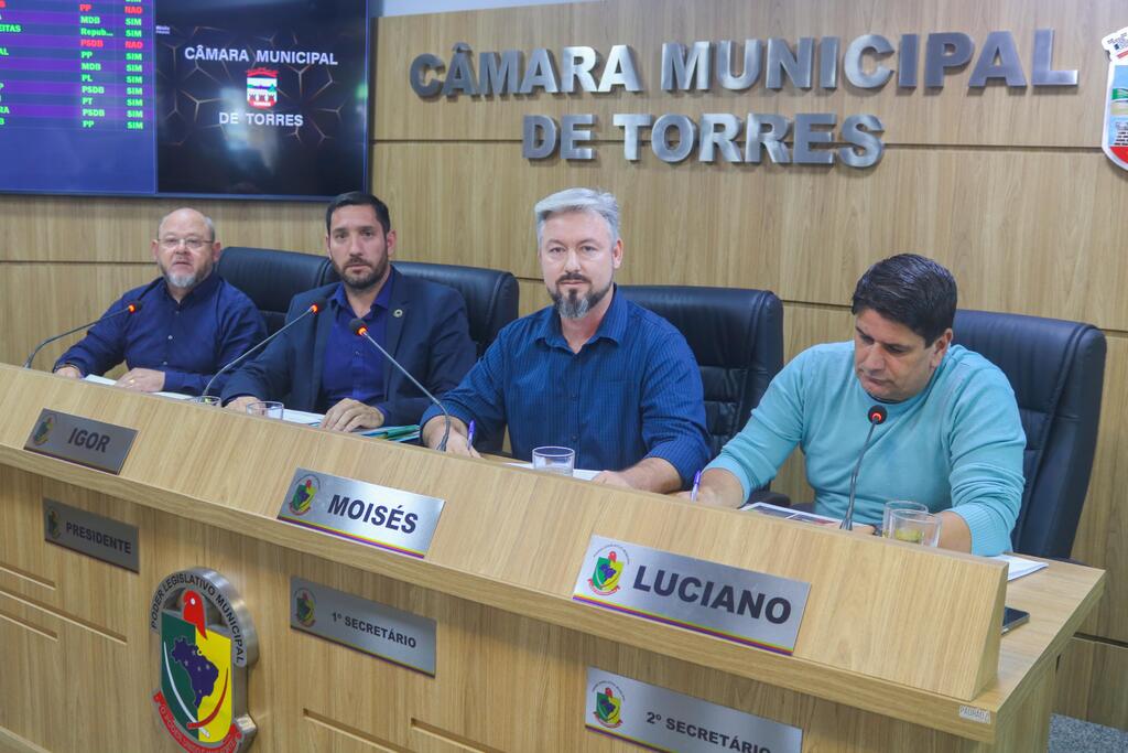 VEREADORES DE TORRES RECEBEM CONVITE PARA  A 6ª CORRIDA DO FOGO
