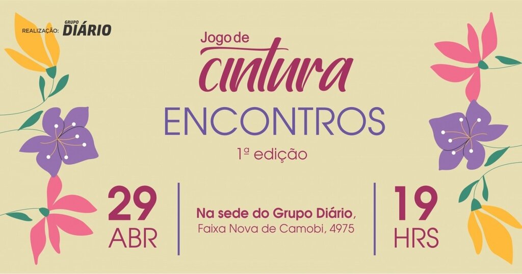 Empatia conjugal é tema do  1º Jogo de Cintura Encontros desta terça-feira