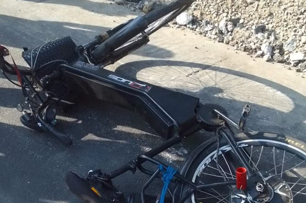 Imagem ilustrativa/Departamento de Trânsito de São Sebastião - Jovem fica ferido em colisão entre carro e bicicleta elétrica em Imbituba