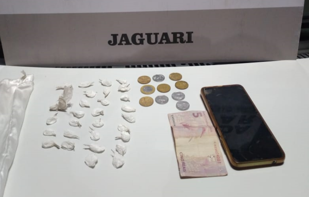 Homem é preso por tráfico de drogas em Jaguari