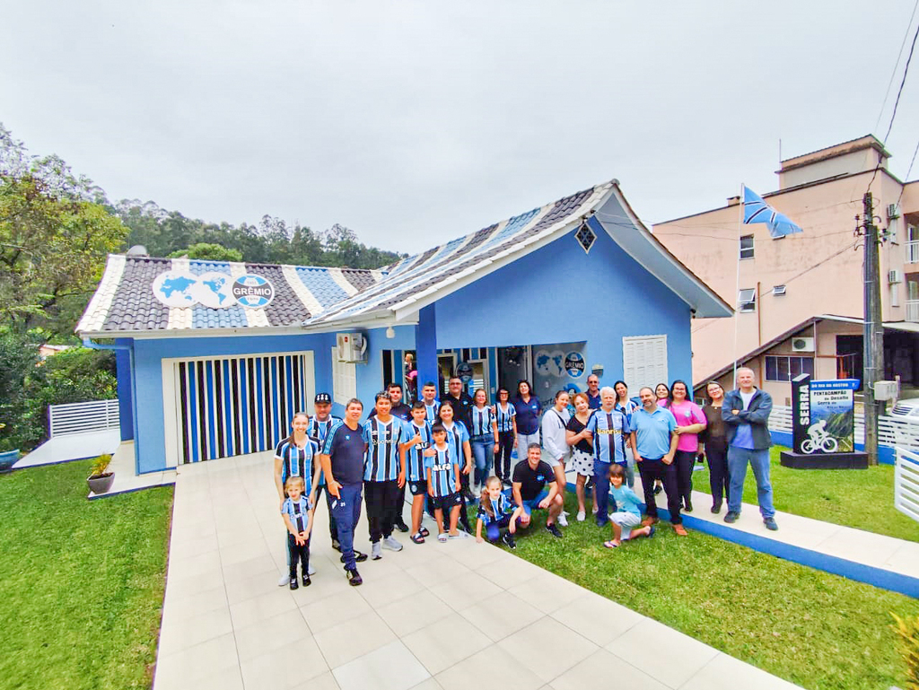 Gremistas dos Três Estados do Sul visitam São João do Oeste