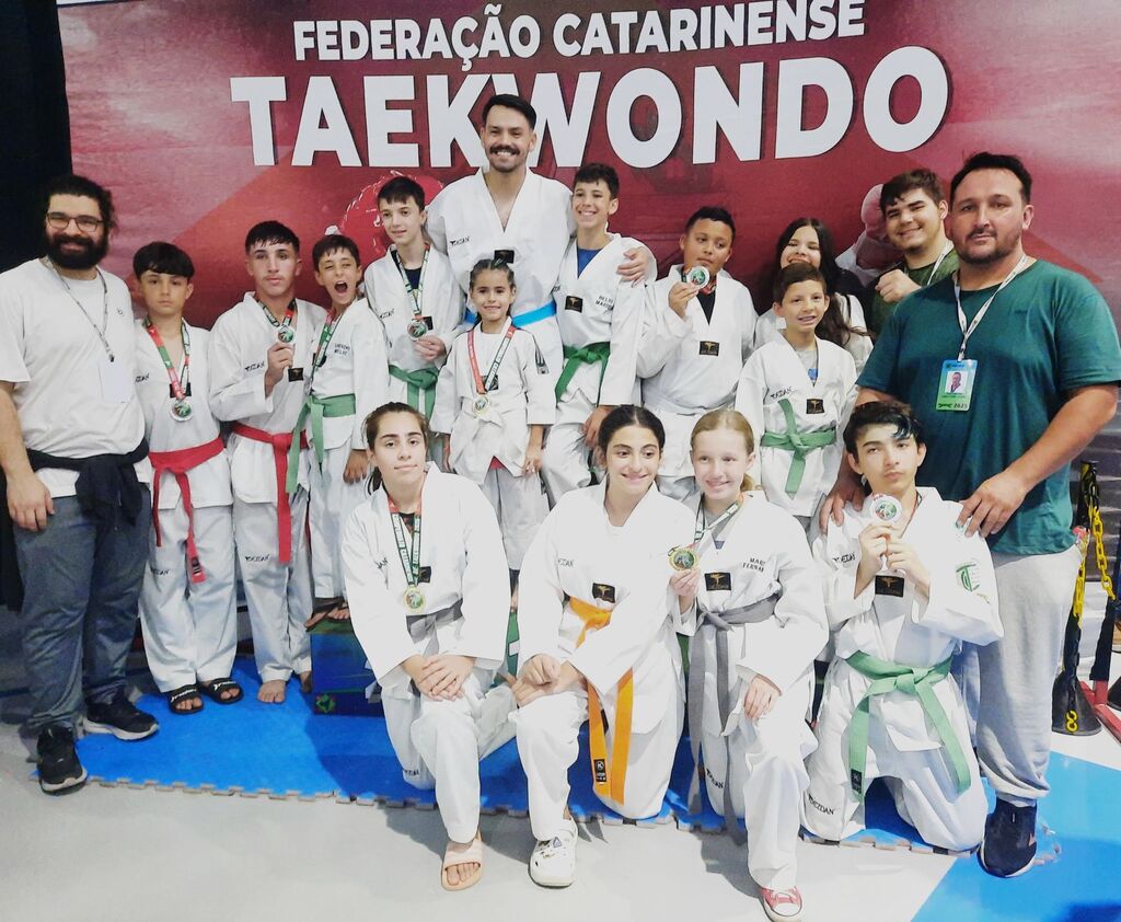 Atletas Lageanos no Campeonato Estadual de Taekwondo