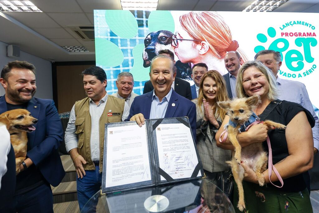 Programa Pet Levado a Sério é lançado em Santa Catarina