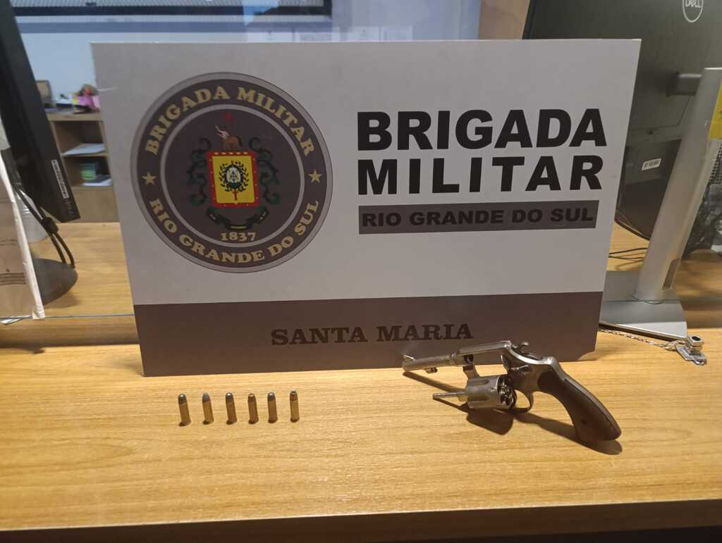 Homem é preso por porte ilegal de arma em Camobi