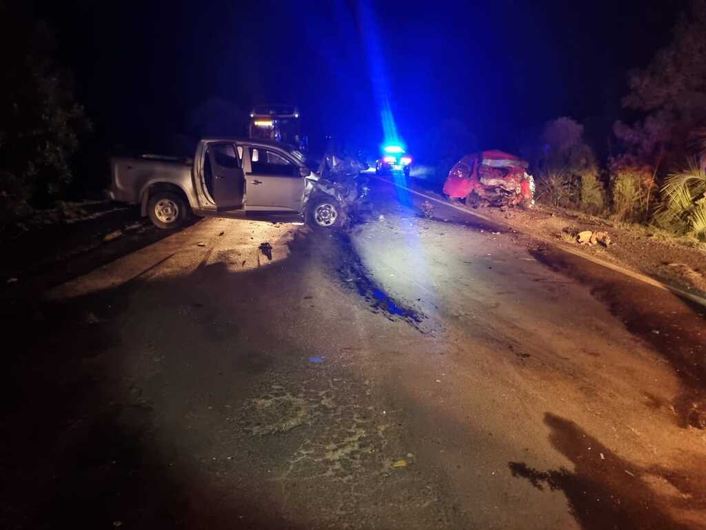 Motorista morre em colisão frontal na BR-158