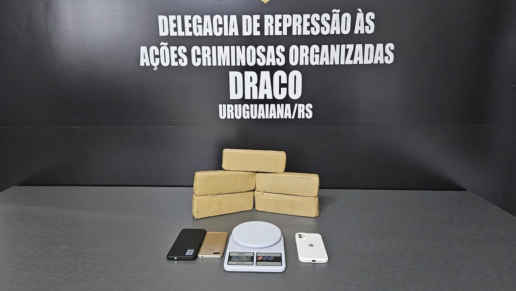 Operação da Draco termina em prisão e droga apreendida
