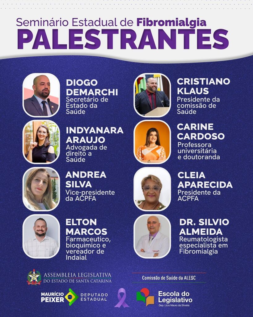 Confira a programação completa do Seminário Estadual sobre Fibromialgia