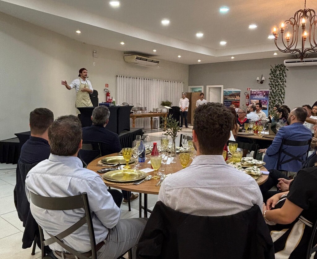 Chef Vitor Bourguignon participa de evento gastronômico em São Francisco do Sul