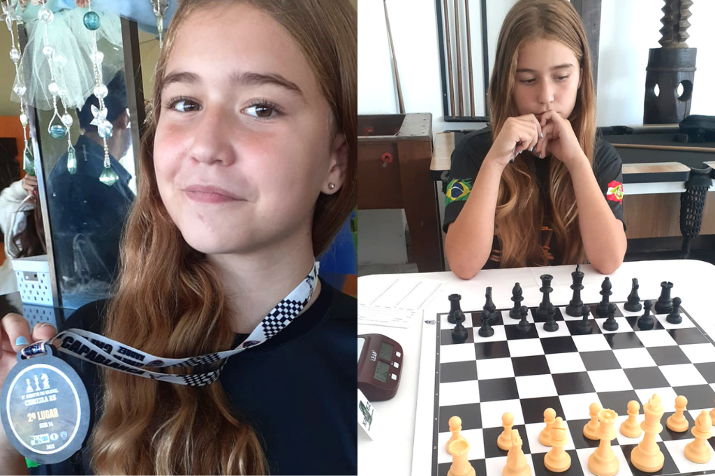 Jovem enxadrista de Garopaba conquista 2º lugar em torneio nacional