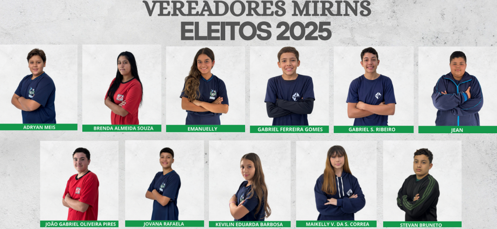 Projeto Vereador Mirim em Correia Pinto