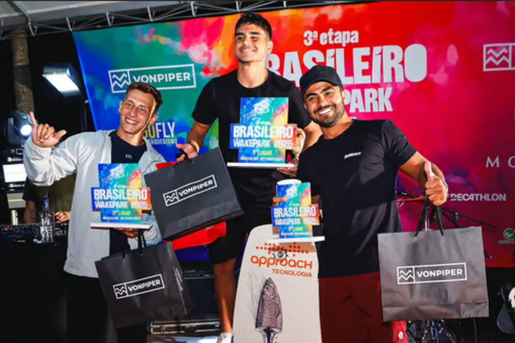 Imagem site oficial alandiniz.com - Atleta de Imbituba conquista pódio no wakeboard nacional após trajetória de superação