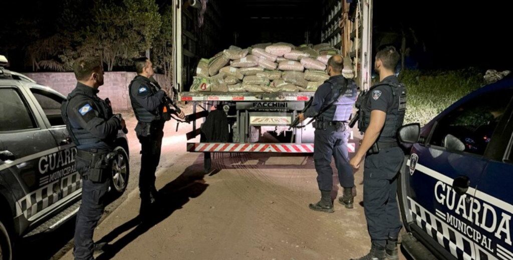 Guarda Municipal de Joinville recupera 12 toneladas de fertilizante adquiridas em golpe