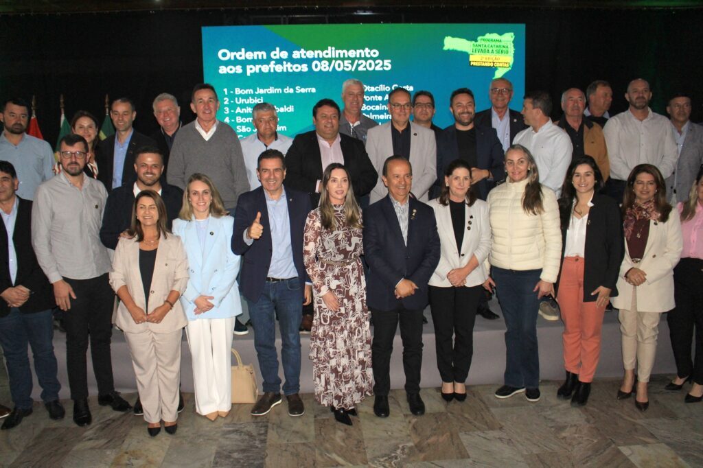 Prefeitos apresentam demandas pelo programa Santa Catarina Levada a Sério
