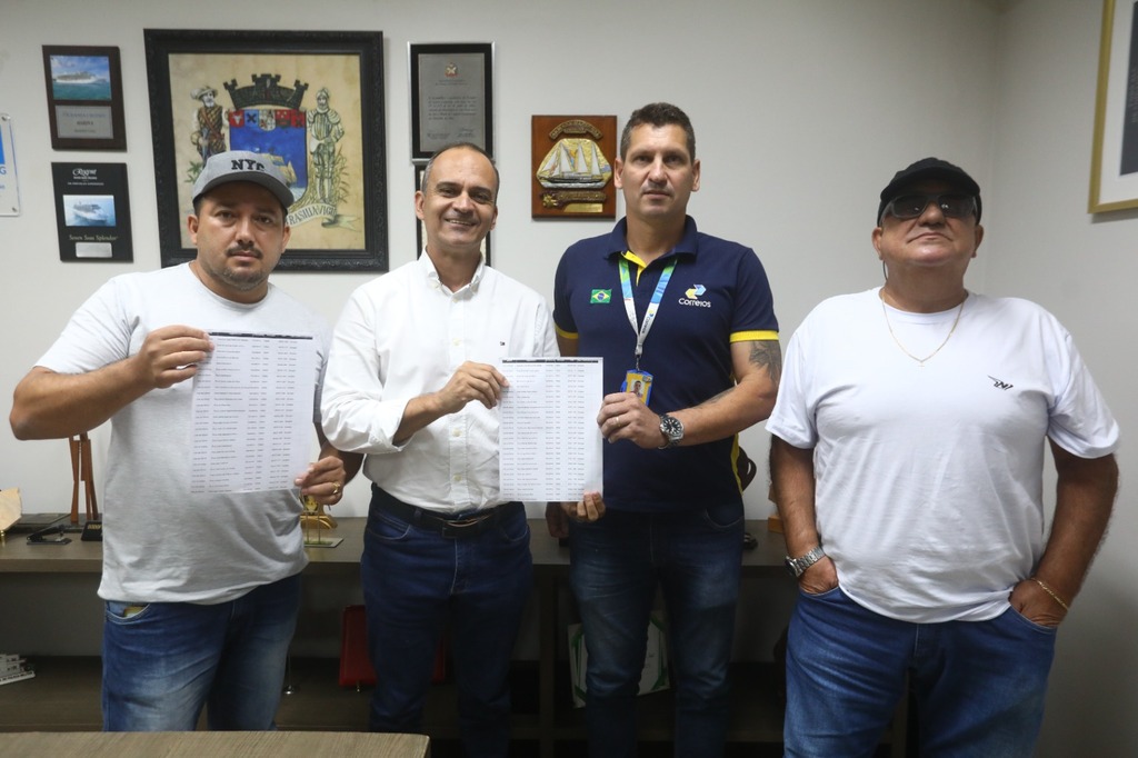 Continente: Parceria entre Prefeitura de SFS e os Correios garante entrega domiciliar de correspondências no Distrito do Saí