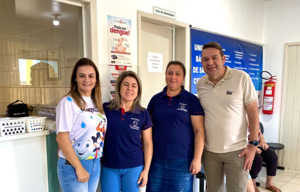 MAIS DE 310 PESSOAS FORAM VACINADAS NO DIA D DA VACINAÇÃO EM SÃO JOÃO DO SUL