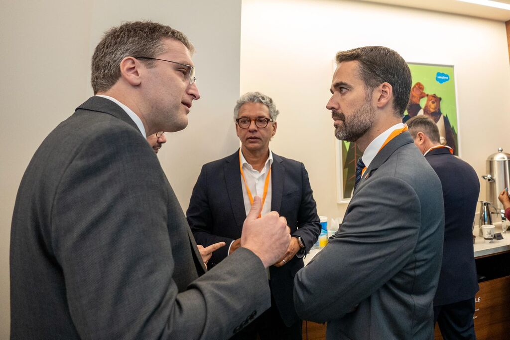 Leite e Frederico cumprem agendas em Nova York