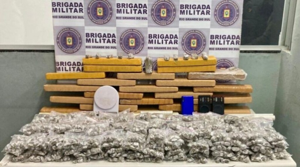 Brigada apreende quase 10 toneladas de drogas em quatro meses