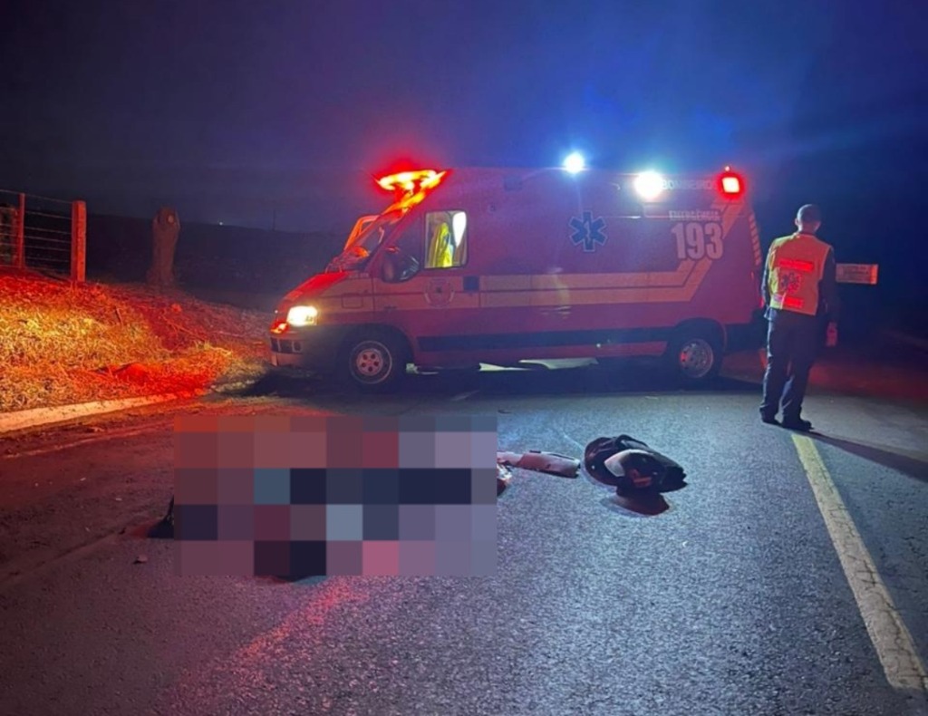Homem morre após ser atropelado na SC 284, Comunidade de Ibicuí
