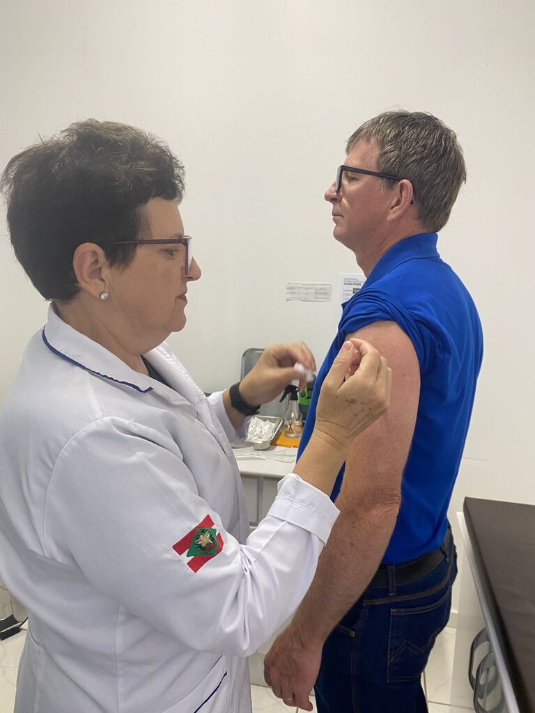Dia D de vacinação contra a influenza mobiliza Tunápolis