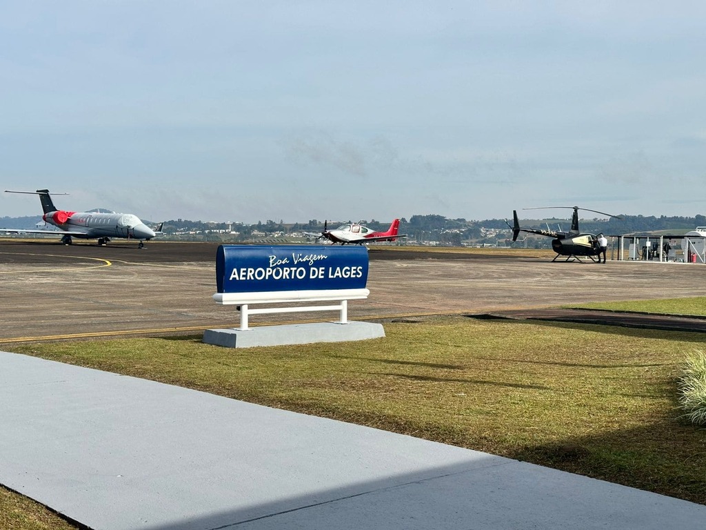 Aeroporto de Lages avança com nova etapa de revitalização e modernização