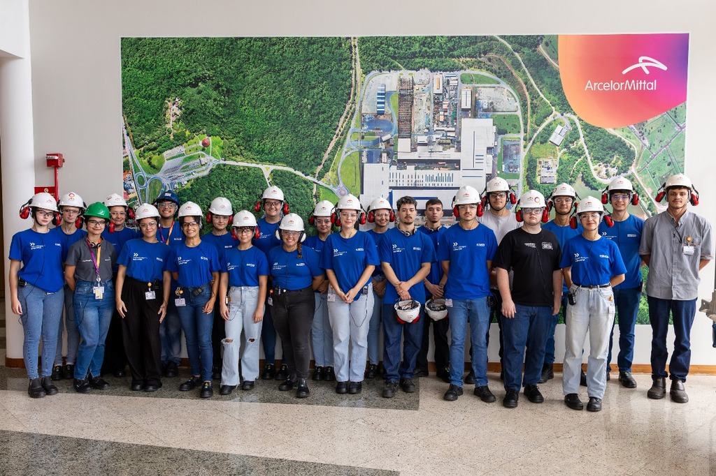 Programa de Visitas da ArcelorMittal, unidade Vega, abre inscrições para conhecer em SC uma das mais modernas indústrias do aço do mundo