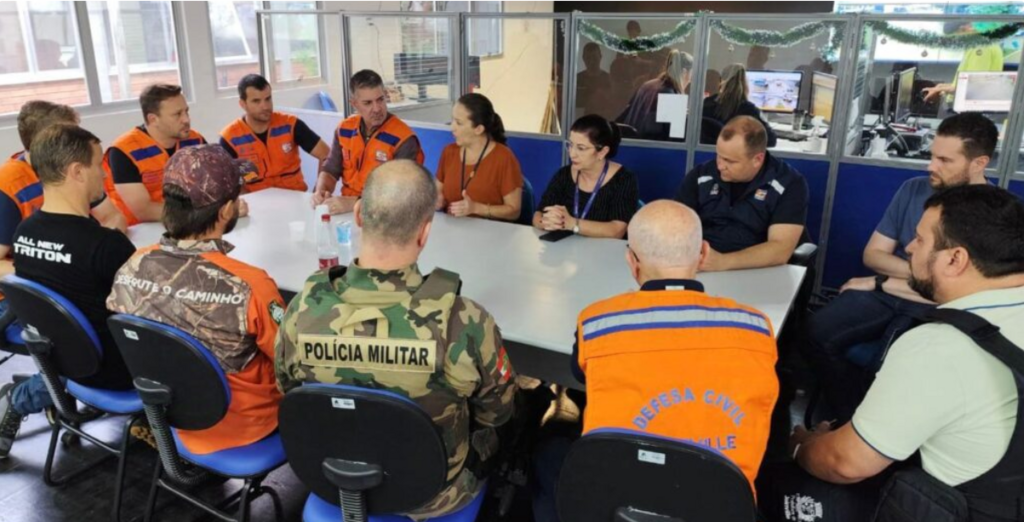 Joinville participa de simulado estadual de gestão de desastres neste domingo