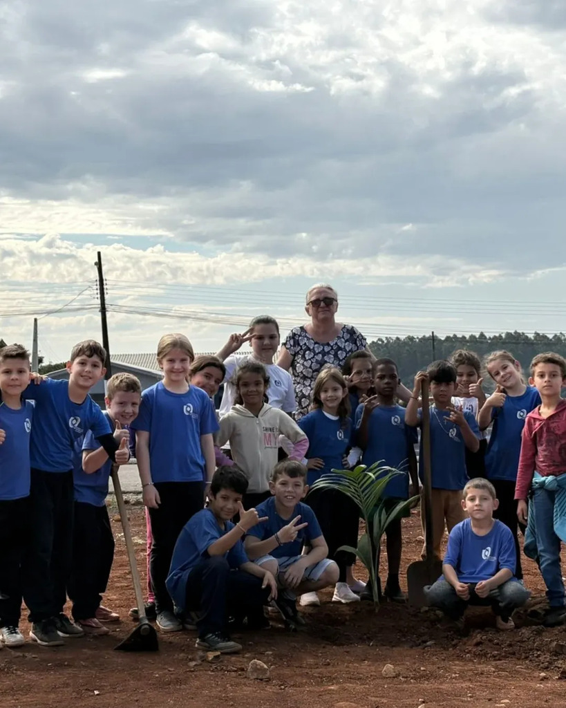 Projeto de plantio reforça educação ambiental em Nova Erechim