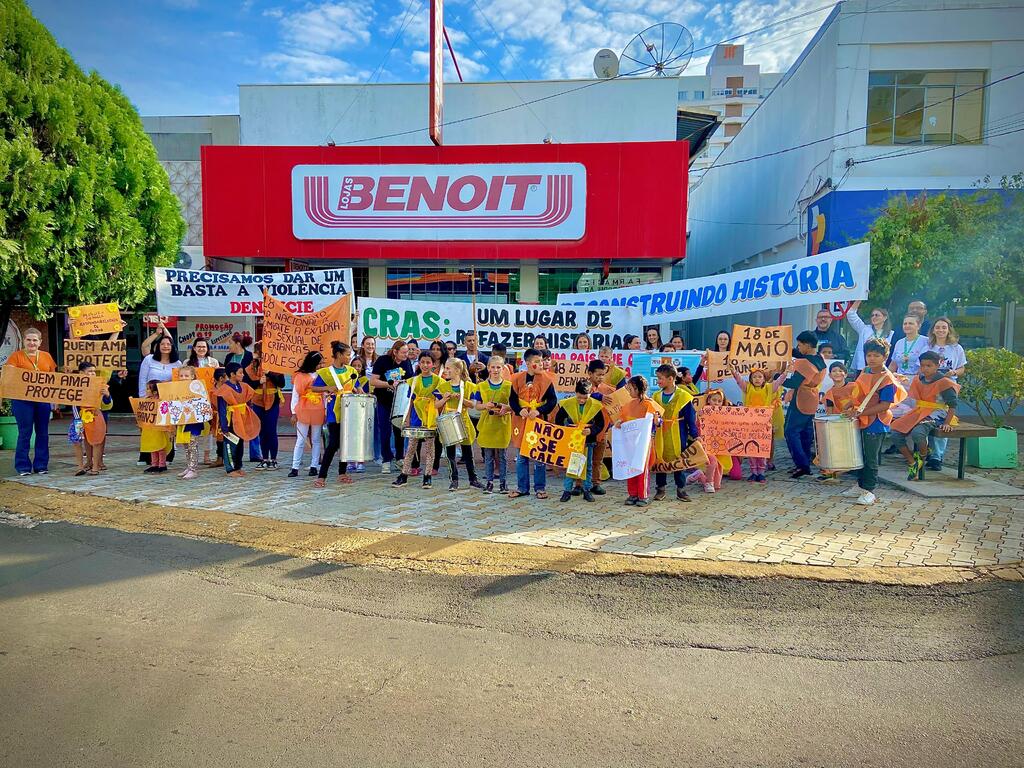 Assistência Social mobiliza comunidade em alusão ao Maio Laranja