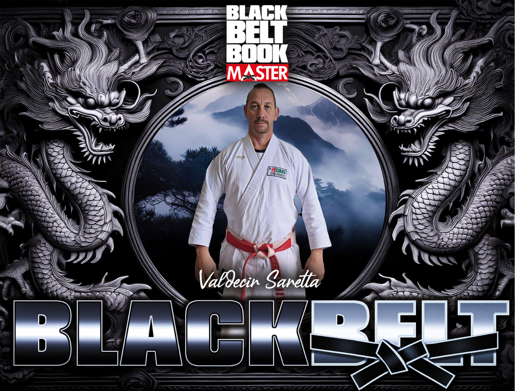 MESTRE SARETTA irá fazer parte do Livro Blach Belt Book Master, convidado pela editora Bueno de São Paulo.