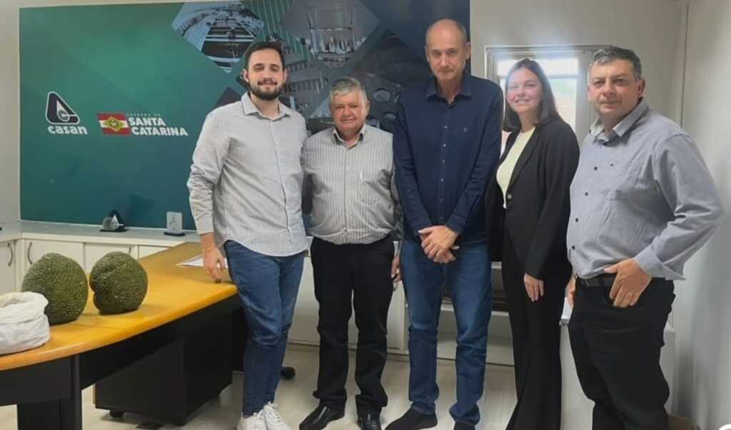 Prefeito e Secretário de Cerro Negro cumpriram agenda em Florianópolis
