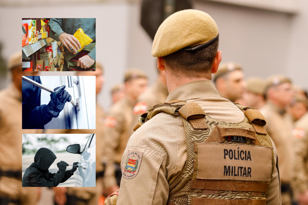 Imagem PMSC / reprodução internet - Aumento de furtos em Imbituba mobiliza polícia e alerta comunidade para cuidados