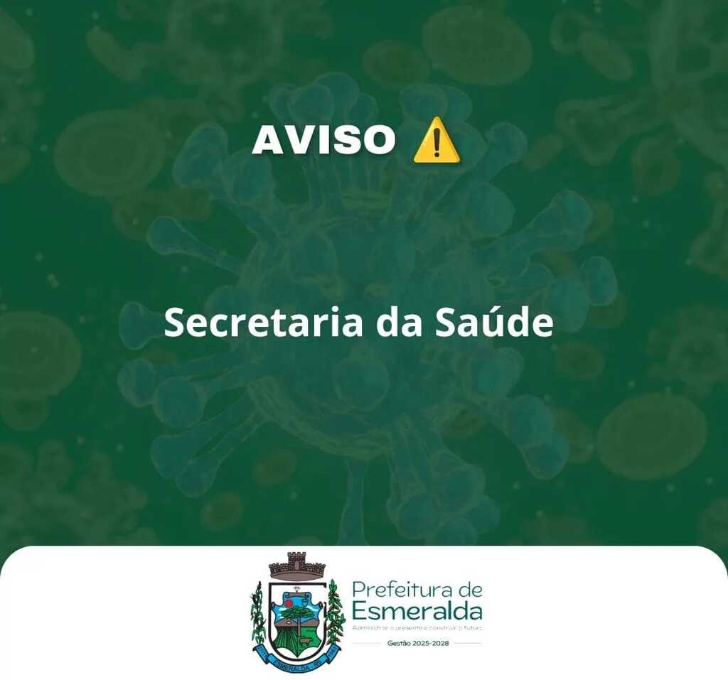 Devido ao surto de gripe no RS, Esmeralda suspende exames fora do município