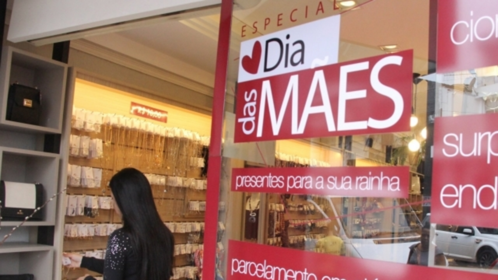 Comércio teve aumento nas vendas no Dia das Mães