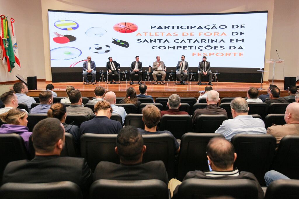 Mauro De Nadal promove audiência que discute a participação de atletas de fora de SC em competições da Fesporte