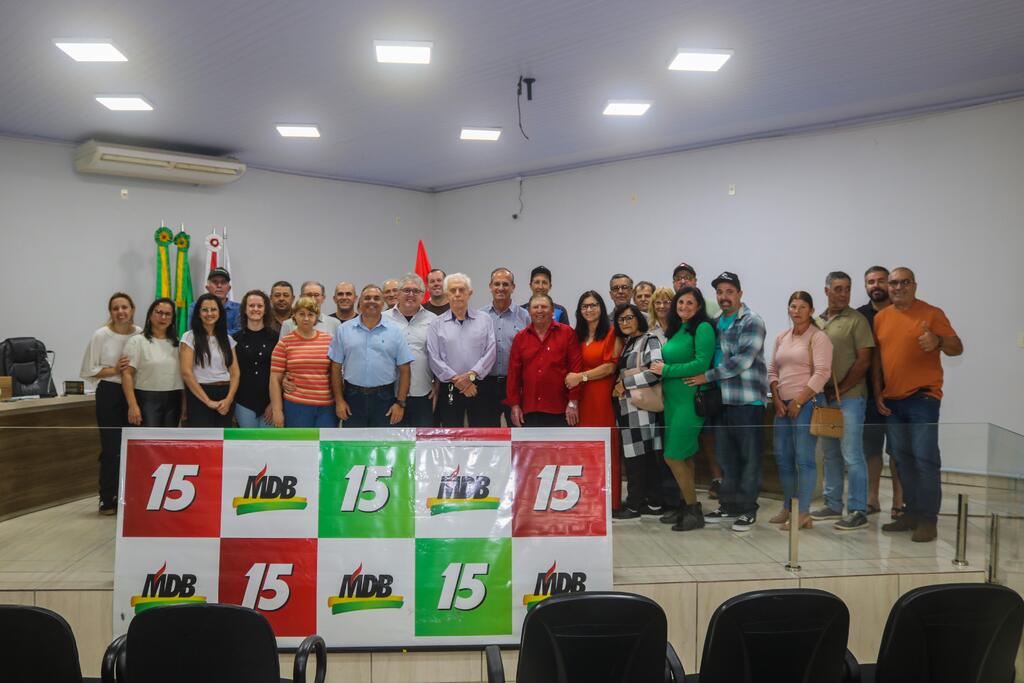 CONVENÇÕES MUNICIPAIS DO MDB MOVIMENTAM  SANTA CATARINA E A REGIÃO DA AMESC