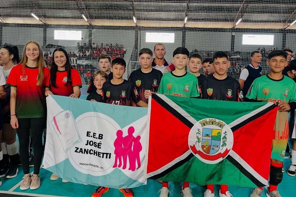 Jogos Escolares de Santa Catarina-JESC movimentou  Abdon Batista