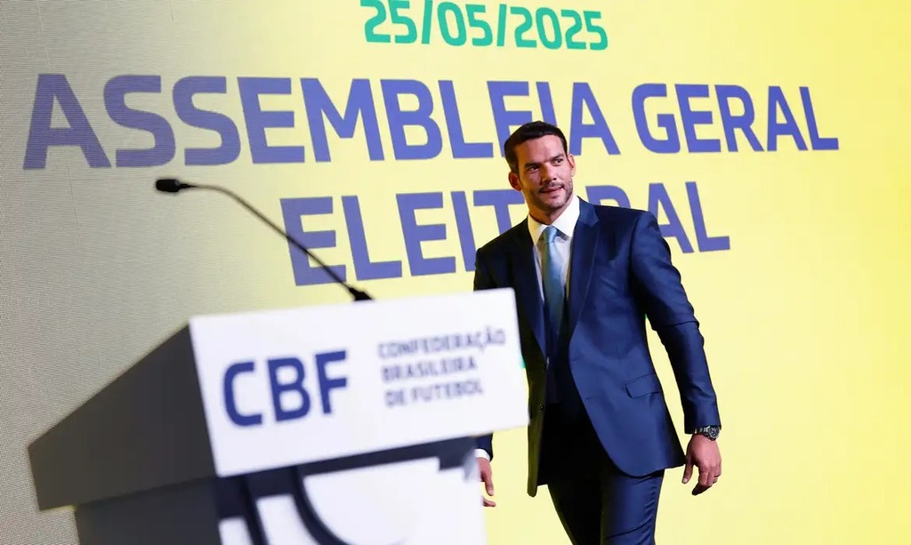 Samir Xaud é eleito presidente da CBF