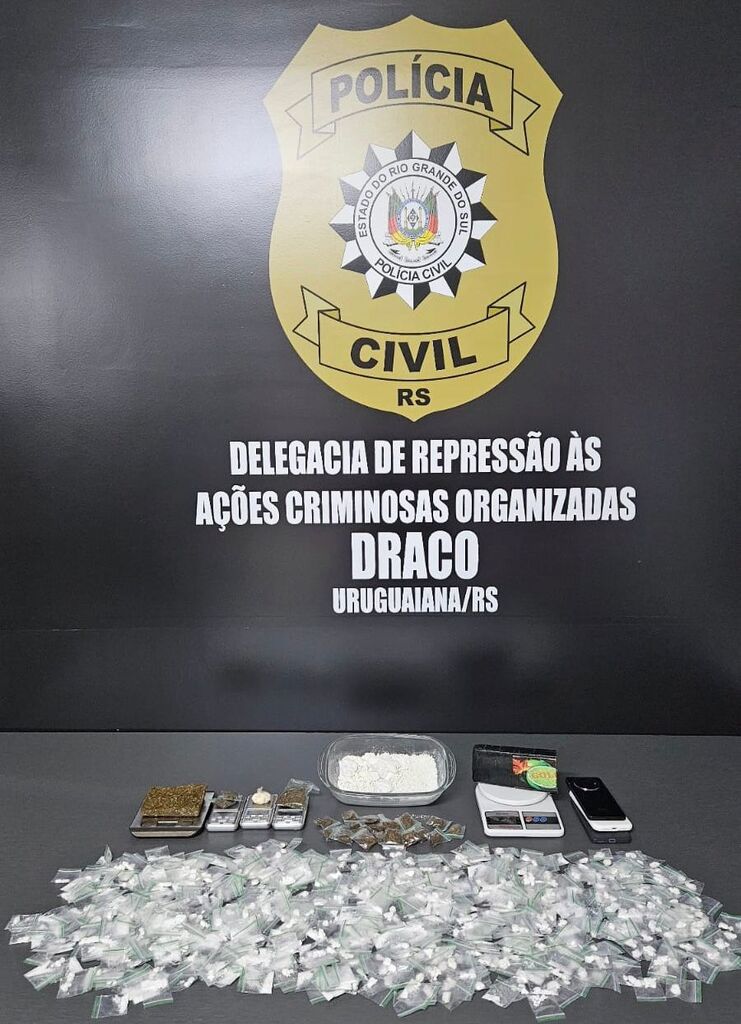 Trio é preso em flagrante pela Polícia Civil