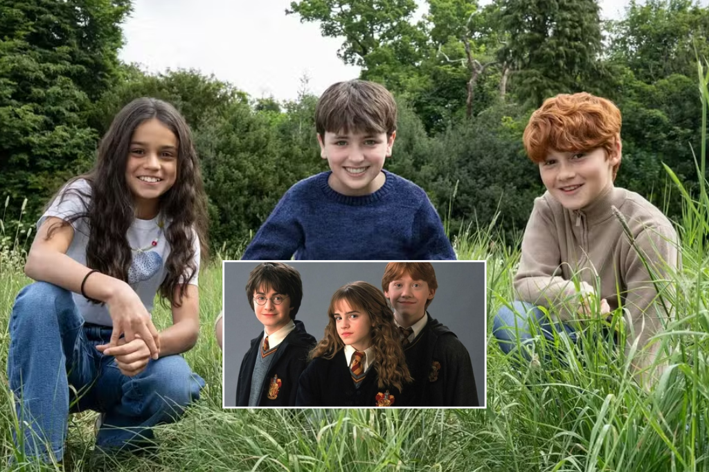 Imagens divulgação - HBO revela jovens atores que darão vida a Harry, Rony e Hermione na nova série de Harry Potter